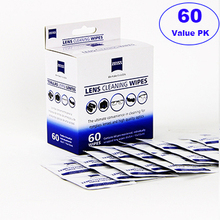 Zeiss Pre-moistened очистки объектива салфетки, очистка ткани для камеры объектив лупа лупа электронный экран очков