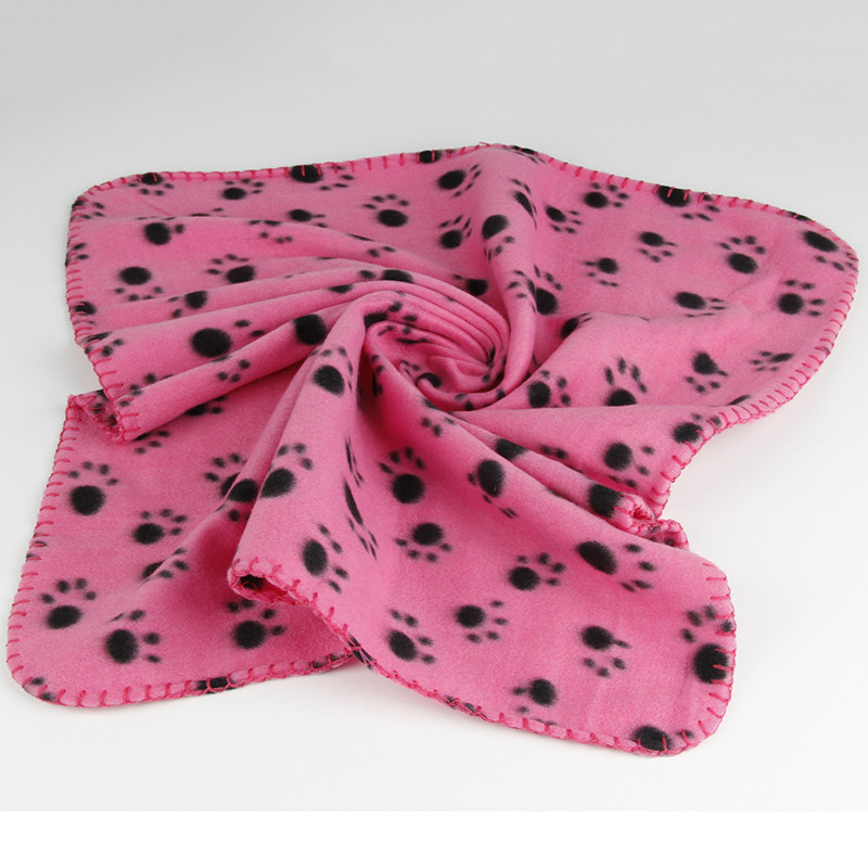 40-x-60cm-Dog-Towel-Cute-Floral-Pet-Warm-Paw-Print-Dog-Puppy-Cotton-Soft-Blanket (3)