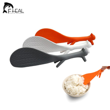 Lovely Spoons font b Kitchen b font Supplie Squirrel Shaped Ladle Non Stick Rice Paddle Meal