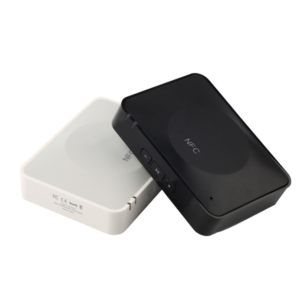 NFC Desktop Bluetooth Audio Receiver Wireless Music Stereo Adapter for Home Car Sound System HiFi Speaker iPad Tablets Phones PC NFC Desktop Bluetooth Audio Receiver Wireless Music Stereo Adapter for Home Car Sound System HiFi Speaker iPad Tablets Phones PC