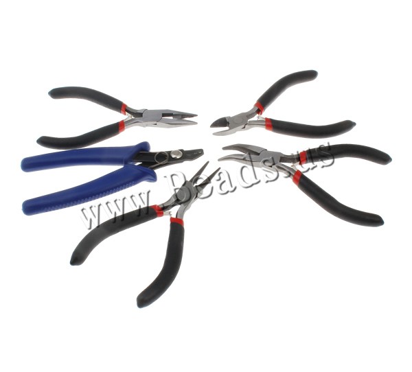 5PCs/Set Jewelry Beading Bead Crimping Crimper Pliers Tool Jewelry Pliers Set Stainless Steel Needle Nose Pliers diy Making