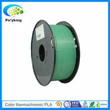 PLA 3D Printer Filament 1.75mm 3mm Color Changing Thermochromic blue green to yellow green for MakerBot/RepRap/UP/Mendel