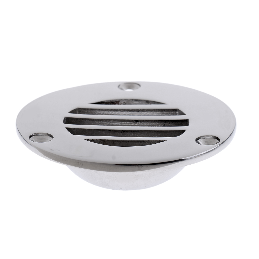 Compact 1.7'' Cut out Boat Floor Deck Drain Marine 316 Stainless Steel