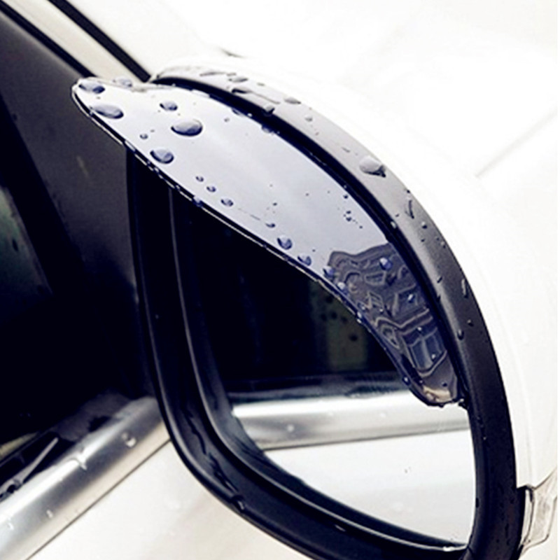 Автомобильное Зеркало Заднего Вида Дождь Лезвия автомобиль обратно зеркало брови дождевик для ford focus 2 3 Hyundai solaris Mazda 2 3 6 CX-5 2 Шт.