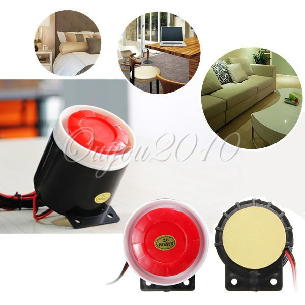 High Quality 12V For DC Mini Wired Siren Horn For Wireless Home Alarm Security System House