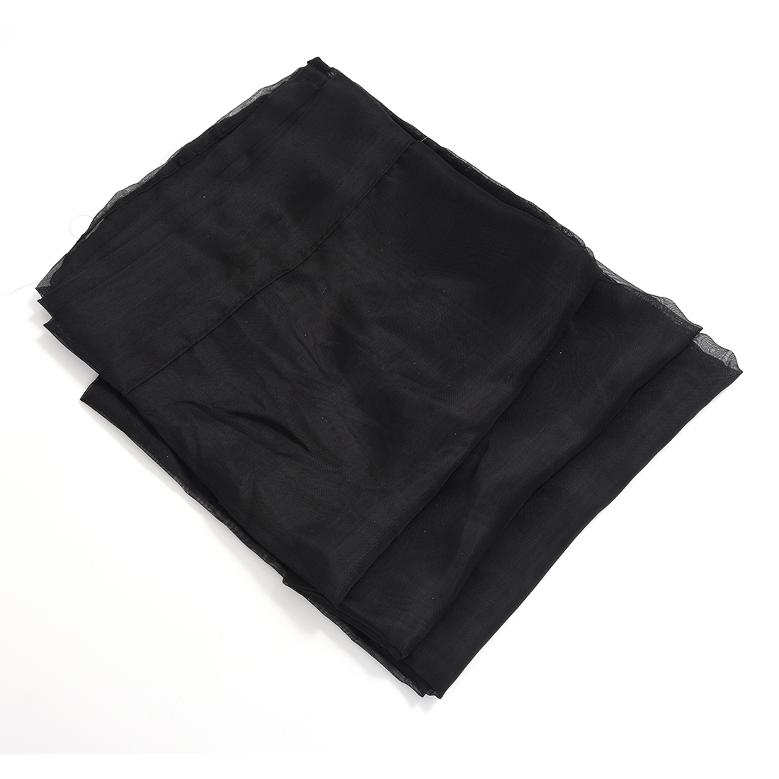 Hoge kwaliteit zwarte voile gordijnen koop goedkope zwarte voile ...
