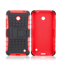 Luxury Hybrid Shock Proof Silicone Hard Shell Cell Phone Case Cover For Nokia Lumia 630 635