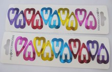 HS0022 Children HairClips 45mm Hairpins 20pcs Multicolors Hair Jewelry accessory