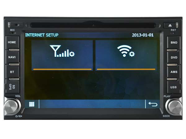 Nissan navara dvd gps touchscreen #4