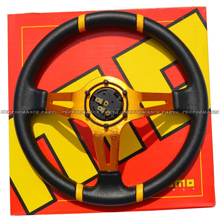MOMO Drifting Steering Wheel PVC 350mm Car Steering Wheel (3)