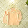 Aamina Princess Cotton t shirt for girls spring autumn girls tops wholesale baby boutique children