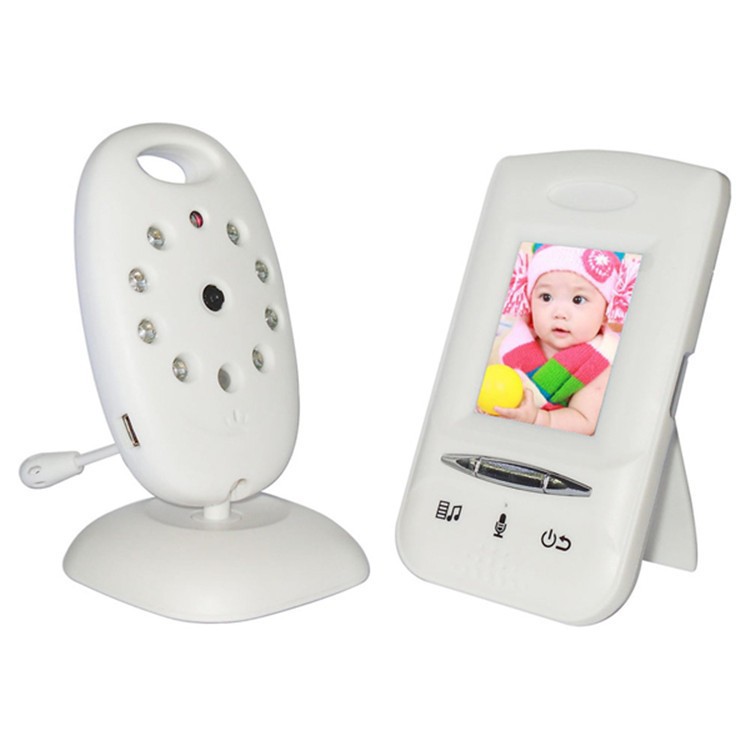 Newest Digital Baby Monitor Support IntercomTemperature DisplayMusic player (9)