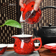Drinkware Kung Fu TeaSets Porcelain GaiWan Tea Set 150ml Ceramic Tureen Teapot For Tea High quality