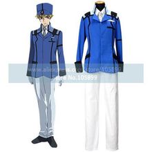 Mobile Suit Gundam 00 Union Uniform Cosplay Costume