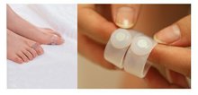 1Pair Lot Hot Sale Magnetic Massager Toe Ring Fitness for Slimming Loss Weight Feet Care