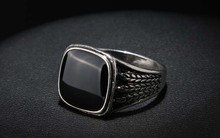 Forever The Black Friday To provide The Lowest Price Men Biker Silver Jewelry Fashion Wedding Rings