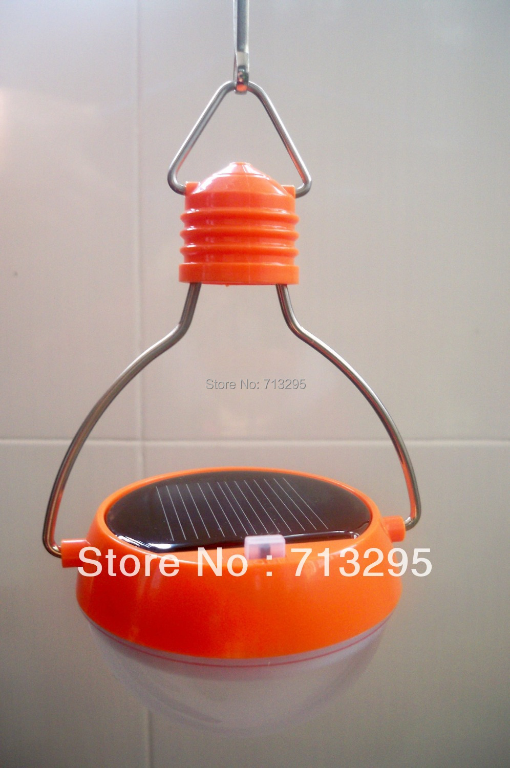 Novelty Solar LED Lamp Portable 100% Waterproof Outdoor solar light bulbs solar camping lantern ...