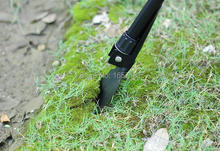 Folding Multifunction Shovel Outdoor Camping Shovel Mini Survival Trowel Tools with Snow Spade Pick Saw Compass