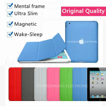 original pattern magnetic ultra slim leather case for apple ipad mini smart cover for ipad mini