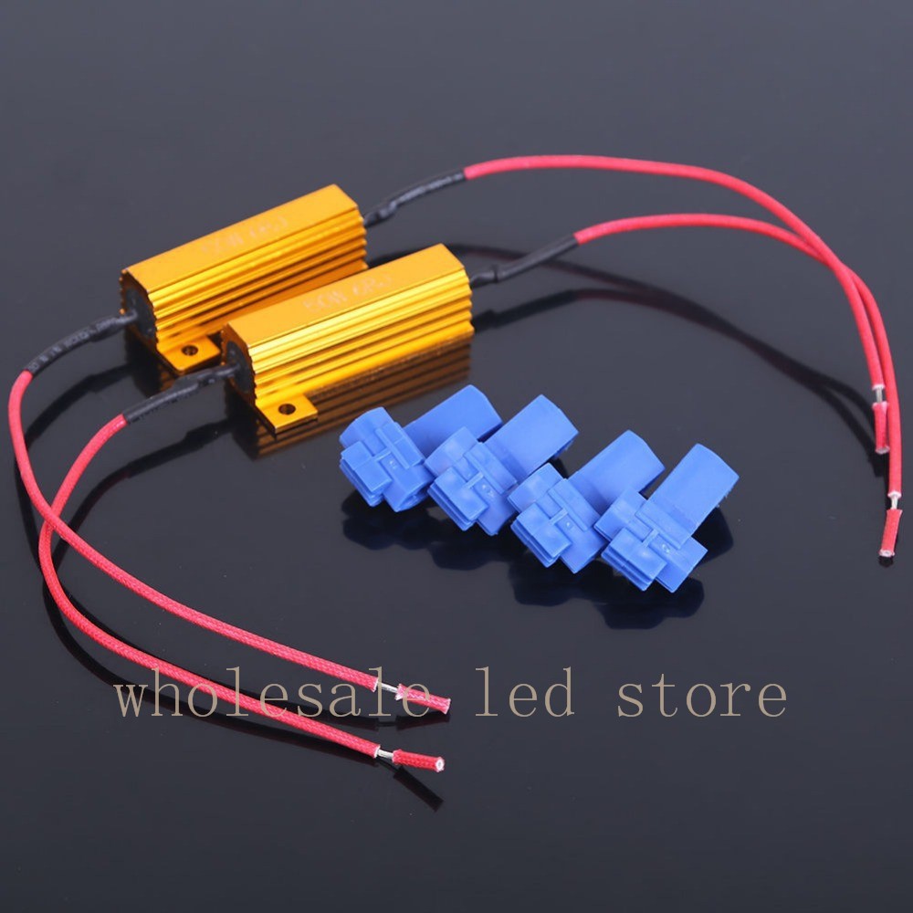 Turn-Signal-Load-Resistor-Blinker-Fix-4pc-Led-Decoder-50W6R-Metal-Resistance-Hot (1)
