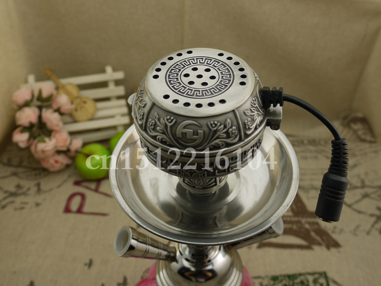Electric Hookah Bowl Tobacco Heater E shisha Smokepan Narguile Suit For
