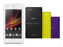 Original Cell phone Sony xperia M C1905 Dual core Unlocked phone Android OS 5MP Camera GPS
