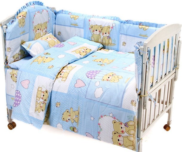 baby blue bed set photos