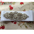 In Stock Women Waistband Luxurious Crystal pearls Wedding Belt Girdle Headband Handcraft