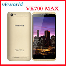 Original VKword VK700 MAX Cell Phones Android 5.1 MTK6580A Quad Core 5.0 Inch 1G RAM 8G ROM 5MP Dual SIM OTG Free shipping