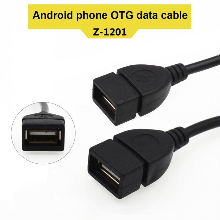 Micro USB OTG адаптер usb кабель 2 0 разъем шнур для Android Xiaomi Redmi Note 5 samsung S6 GT66 - 11.11_Double 11_Singles