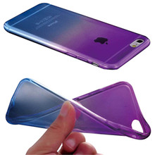 NEW Rainbow NEO Case For iphone 6 Cover Silicone TPU Double Color Back Soft Cover For iphone 6 Case For Apple 5 5S 6S 6S Plus
