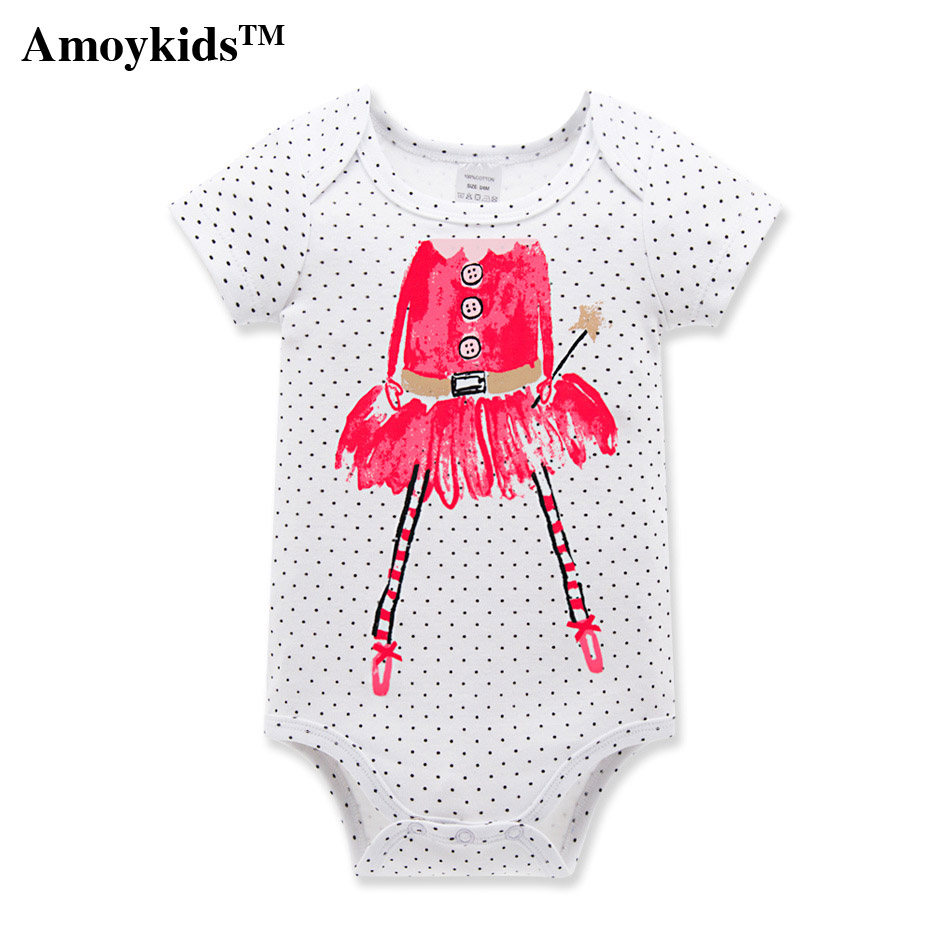 Amoykids High Quality Long Sleeved Thick Cotton Baby Clothing Newborn Baby Boys And Girls Jumpsuit Costume