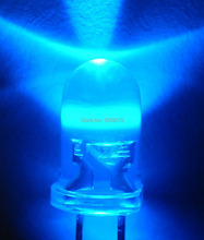 200pcs/lots 5mm led BLUE light bulbs / 5MM blue Colour LED emitting diode  BLUE LED