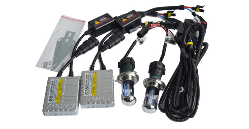 ابواب+وشبابيك+حديد Xenon h4 bixenon hid kiti AC 12 V 55 W H4-3 Bi xenon H4 Hi/lo 4300 k ...