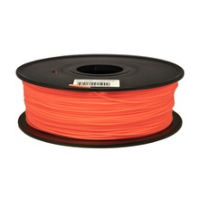Synkia brand Fluorescent orange 3D Printer Filaments PLA 1kg plastic Rubber Consumables for 3d Pen MakerBot/RepRap/UP/Mendel