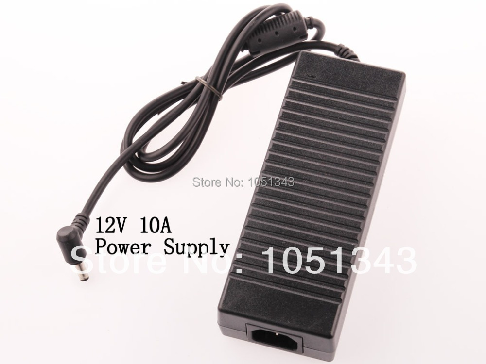 AC 100 240V to DC 12V 10A Power Supply Adapter Charger For LED Strips Light Free
