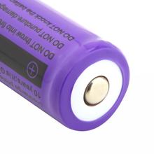 1Pc 3 7V 4900mAh Purple 18650 Rechargeable Li ion Battery For UltraFire Flashlight Torch Newest