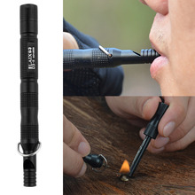 EDC Gear CNC Fire starter Waterproof Magnesium flint stone outdoor Equipment lighter tool hike camp survive kit new
