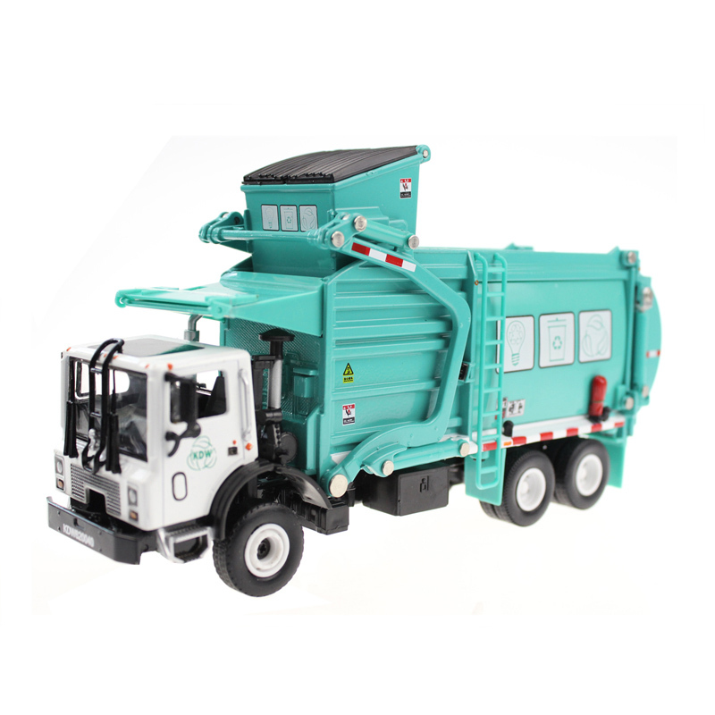 metal garbage truck toy