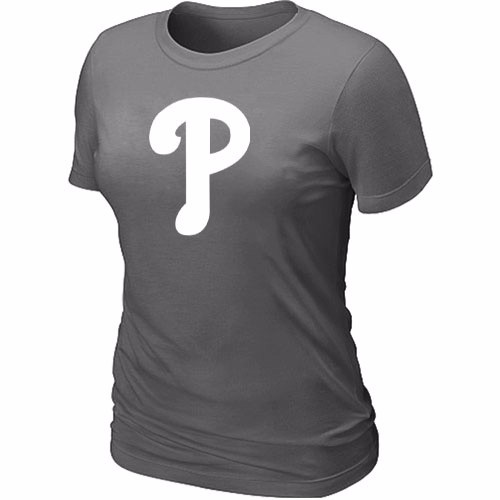 MLB Philadelphia Phillies Heathered D.Grey Women's Nike Blended T-Shirt