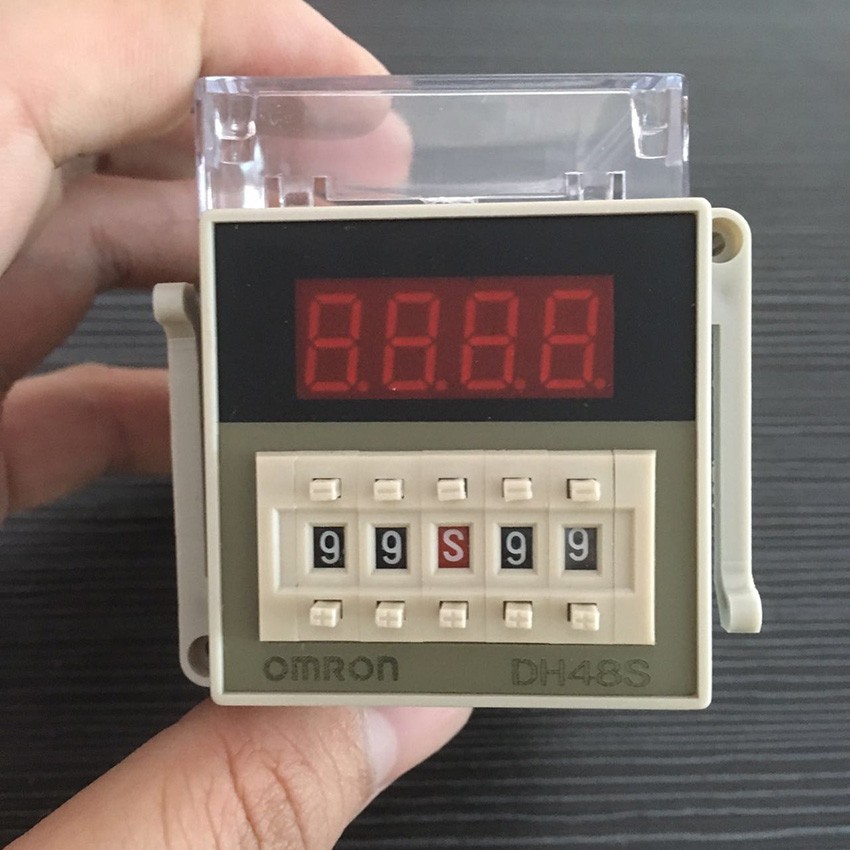 Высококачественное реле времени OMRON DH48S-2Z, Цифровое реле времени 0 ...