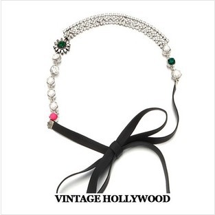 New 2014 Hair Accessories Crystal Flower Headbands For Women Glitter Hairbands Wedding Hair Jewelry Wedding Accesories