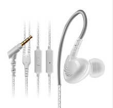 Waterproof Sweatproof IPX5 Earphones Sports Running Headphones HIFI Stereo Bass Headset Ear Hook Earbuds Handsfree With Mic