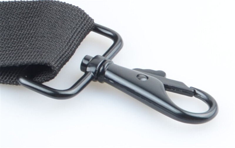 Black Neoprene Camera Bag Shoulder Neck Strap Belt (5)
