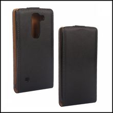 Genuine Leather Flip Cover Case for LG Spirit 4G LTE H420 H422 H440N