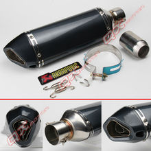 38/48/51mm Modified Motorcycle Exhaust Pipe Muffler TTR YBR YZF RSZ CBR CB400 CF250 CBR600 CBR250 ER6N ER6R YZF600