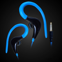 Ears Hanging Headphones in-ear earhook Music Stereo Earphones Earpods Headset With Mic for Apple iPhone 5 5S 6 6s Plus Earphone