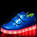 Hot New Blue Red Child Light Up Shoes With Wings For Girls Boys Colorful Glowing Kids