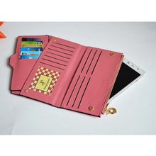 High Quality Mimco Lady Women Wallets Bags Bowknot Leather Wallet Women Coin Purse Card Holders Handbags