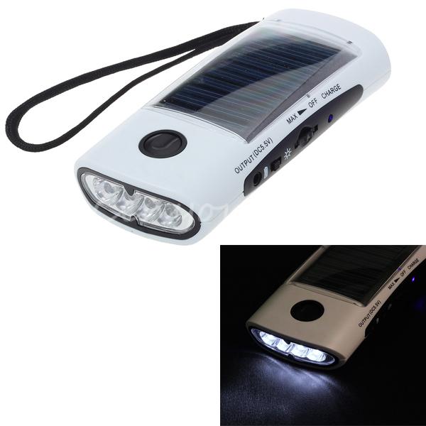 3 in 1 T001 4 LED Solar Cellphone External Battery Charger Power Bank + Emergency Camping Flashlight Light Torch Lamp + FM Radio 3 in 1 T001 4 LED Solar Cellphone External Battery Charger Power Bank + Emergency Camping Flashlight Light Torch Lamp + FM Radio